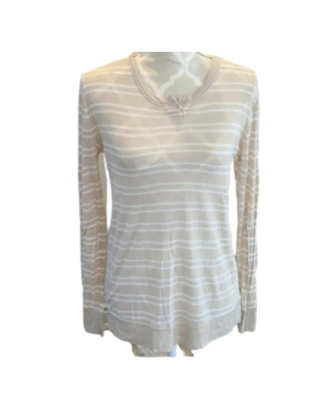 T Alexander wang lined blend stripped long sleeve